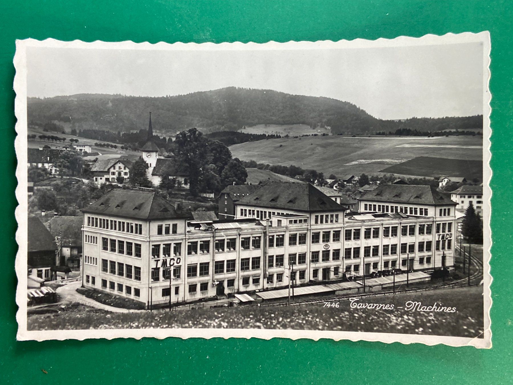 Cartoline postali: Tavannes - Machines – Usato da Steg VS venduto da danwer74