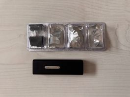Vaporesso E-Zigarette schwarz gebraucht mit Zubehör