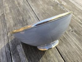 Keramik: Schale 25 cm hellgrau-Sale
