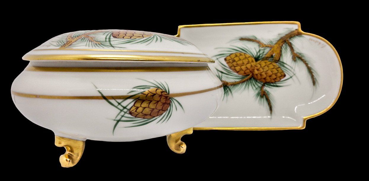 Dosen: Rovina Epinal Schmitt Jugendstil bonbonnière ravier – Gebraucht aus Tavannes von Brocashop 5