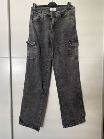 Denim by Chicoree Hose Grösse 38 grau 
