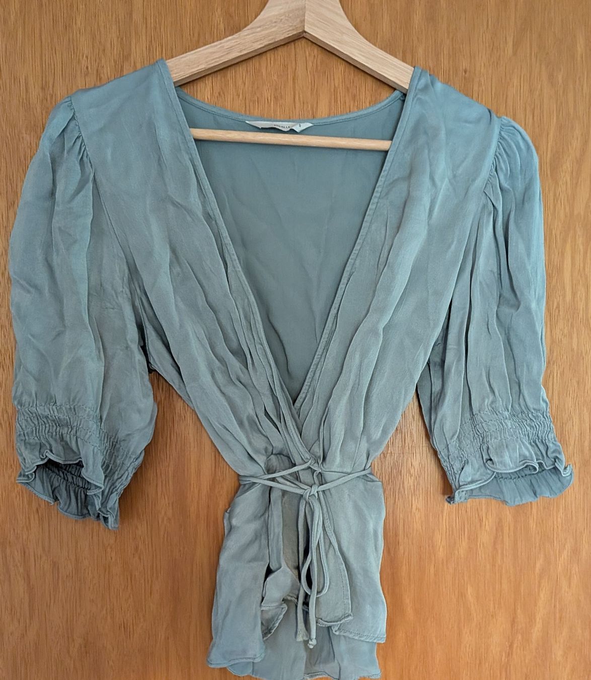 Blusen: Damen Bluse Mintgrün – Gebraucht aus Winterthur von sha_r2k2