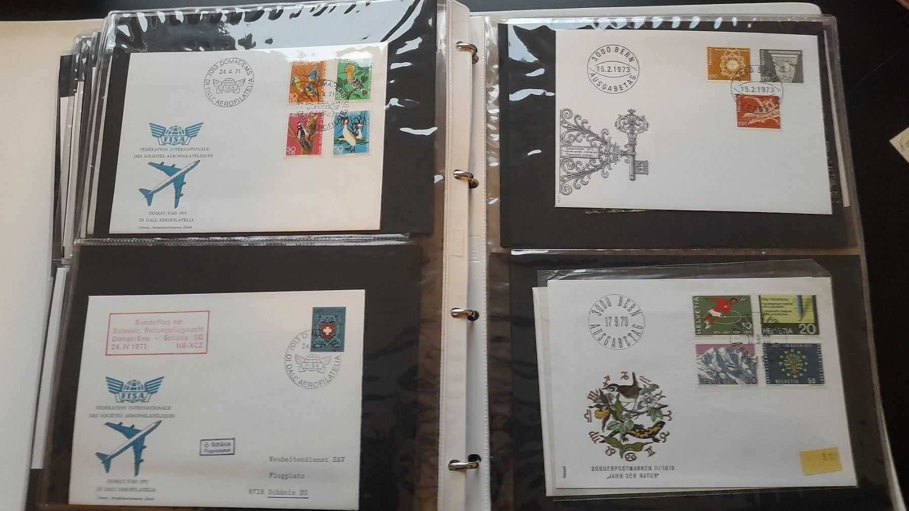 Tutti i francobolli: FDC Schweiz und diverses – Usato da Balgach venduto da SIMEON27 5