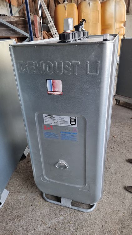 Heizöltank / Dieseltank PE-Kombi DEHOUST 1000L (Gebraucht) in