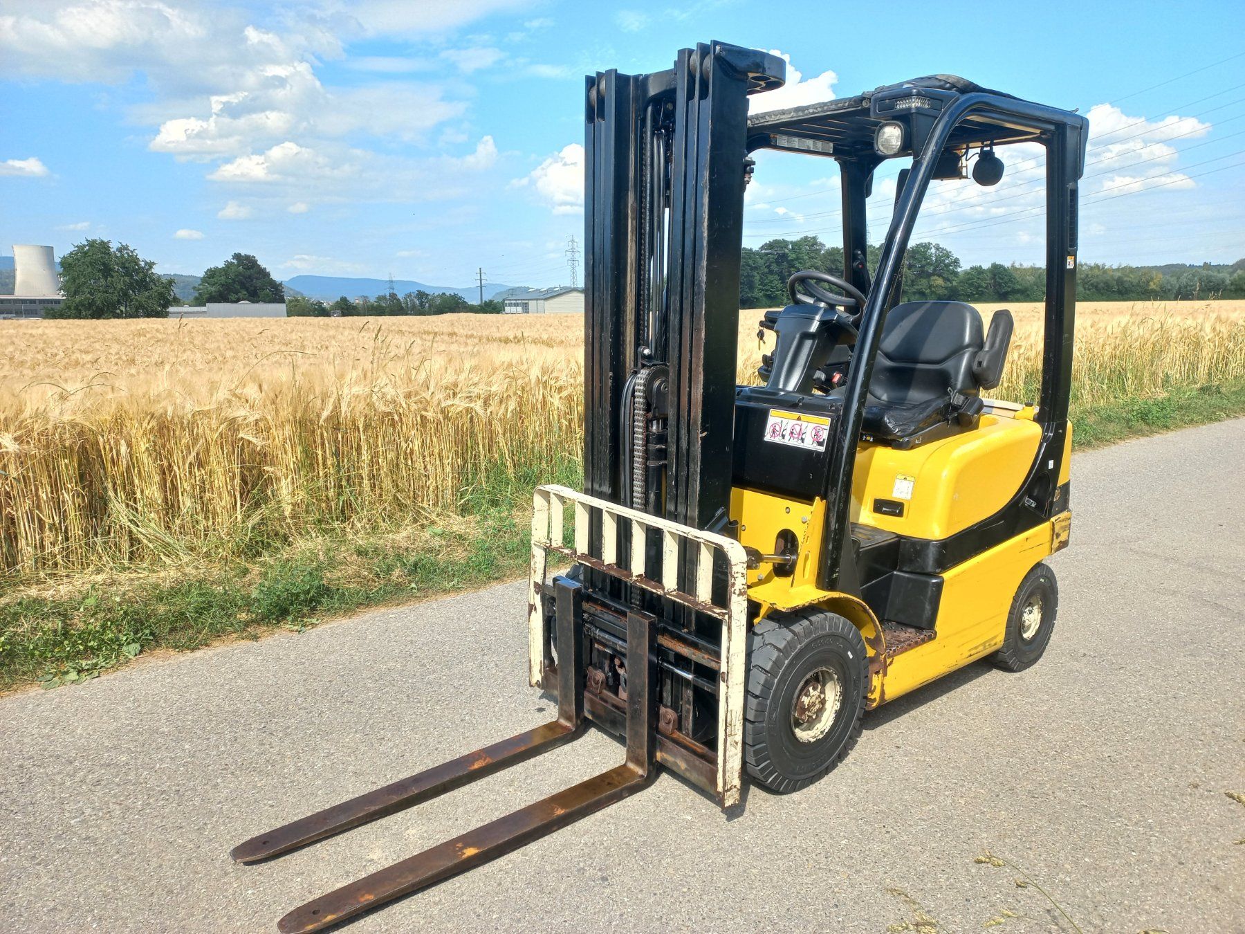 Diesel Carrelli elevatori e a forche: Dieselstapler Yale GDP18VX 1,8T Stapler Triplex Seitenschub – Usato da Dulliken venduto da Classiclerch4657 2