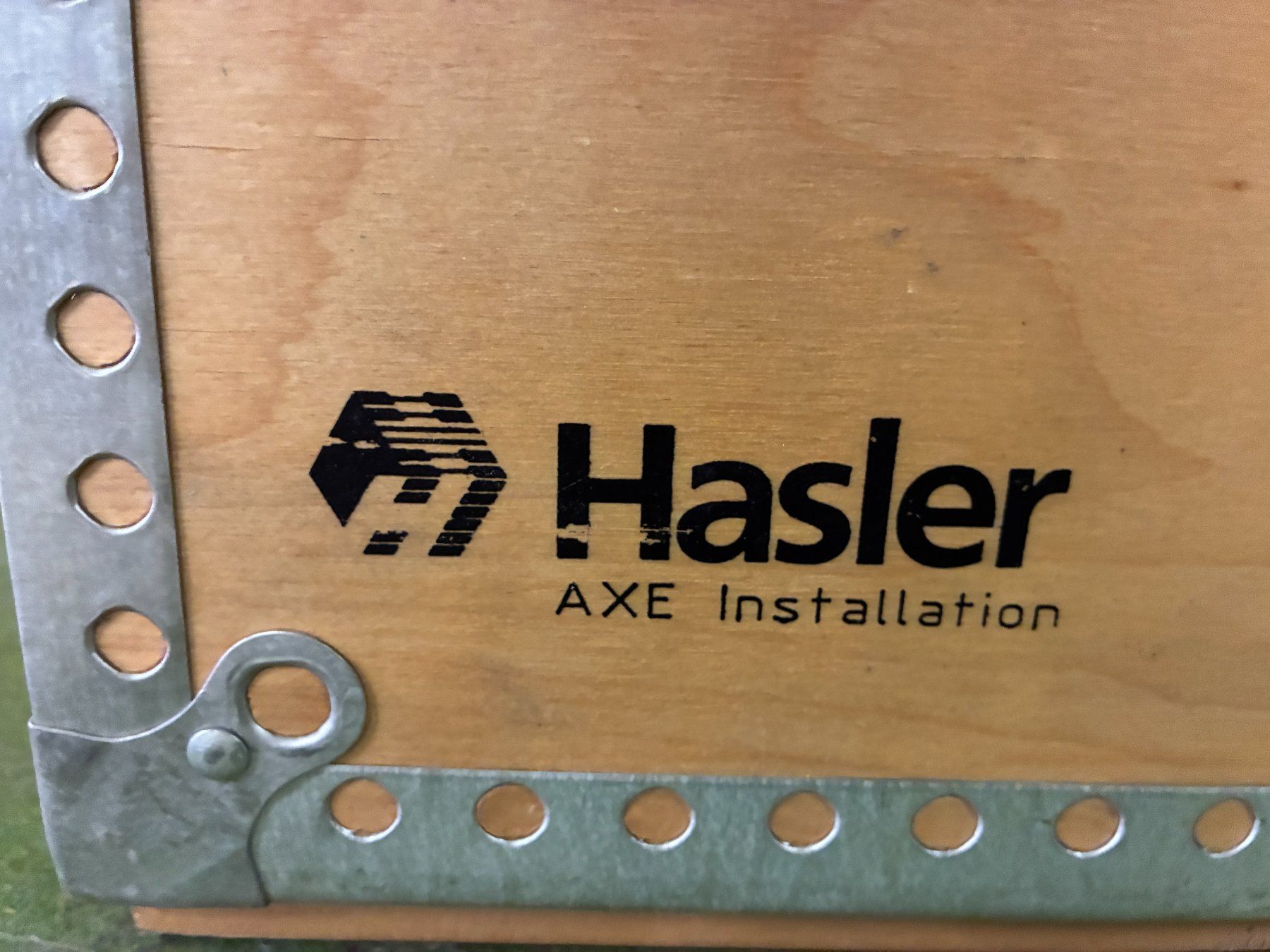 Casse di trasporto: Hasler AXE Installation Holzkiste – Usato da Thun venduto da Passuese 1