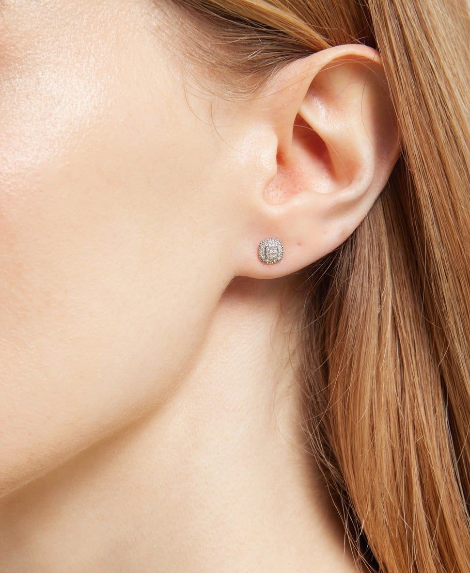 Orecchini pendenti & Orecchini a lobo: Diamant-Ohrstecker von Atelier du Diamant – Nuovo e nell'imballaggio originale da Luterbach venduto da ForeverDiamonds 3