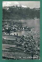 Vevey et les Tours d'Aïs, 1956, gelaufen