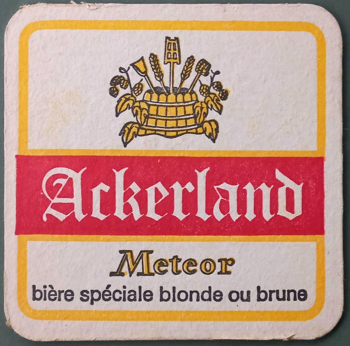 Sottobicchieri: Bierdeckel - Ackerland - F – Usato da Niederuzwil venduto da lubimaja 1