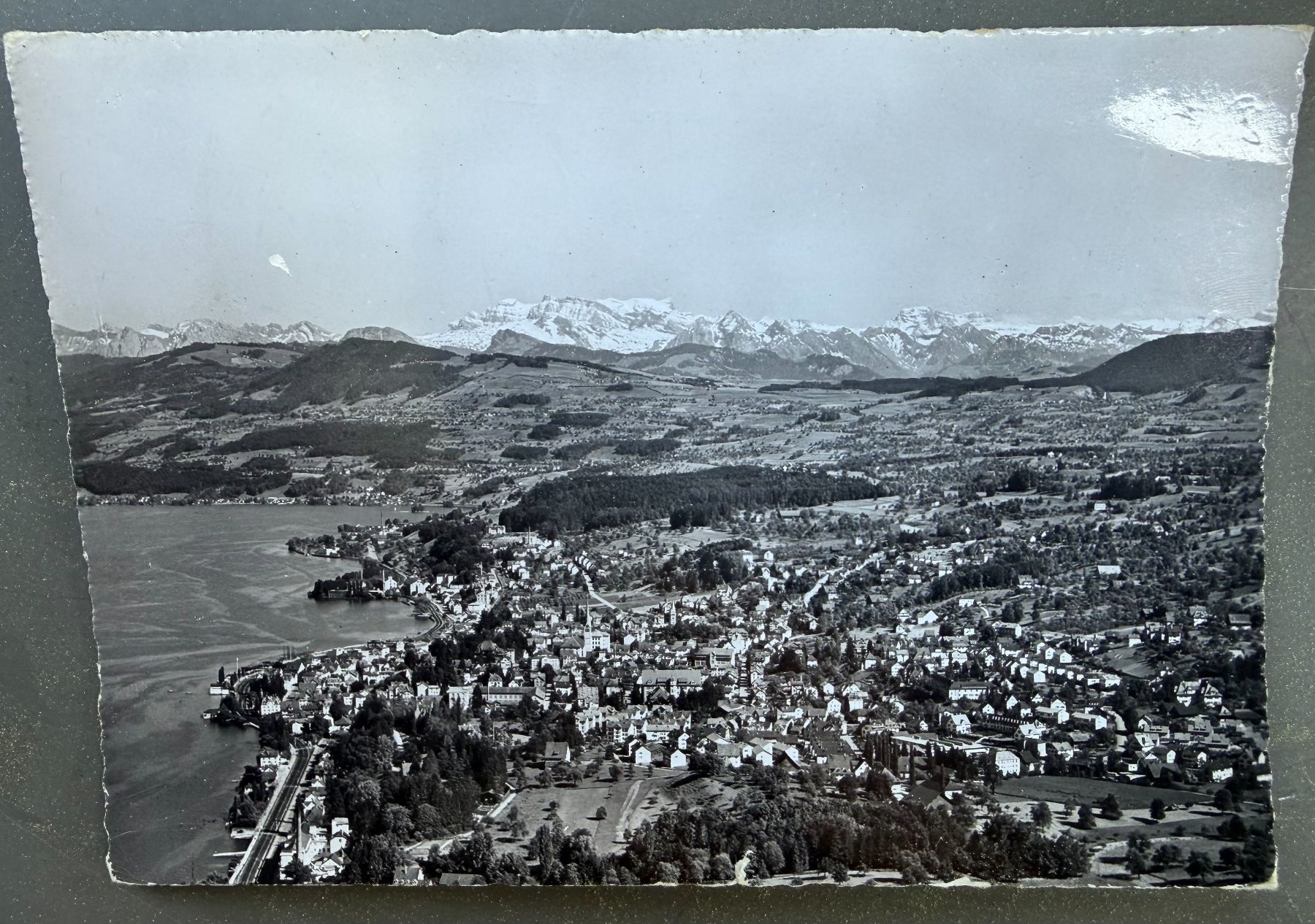 Cartoline postali: WÄDENSWIL -  - Ansichtskarte – Usato da Tegerfelden venduto da siebenmacky