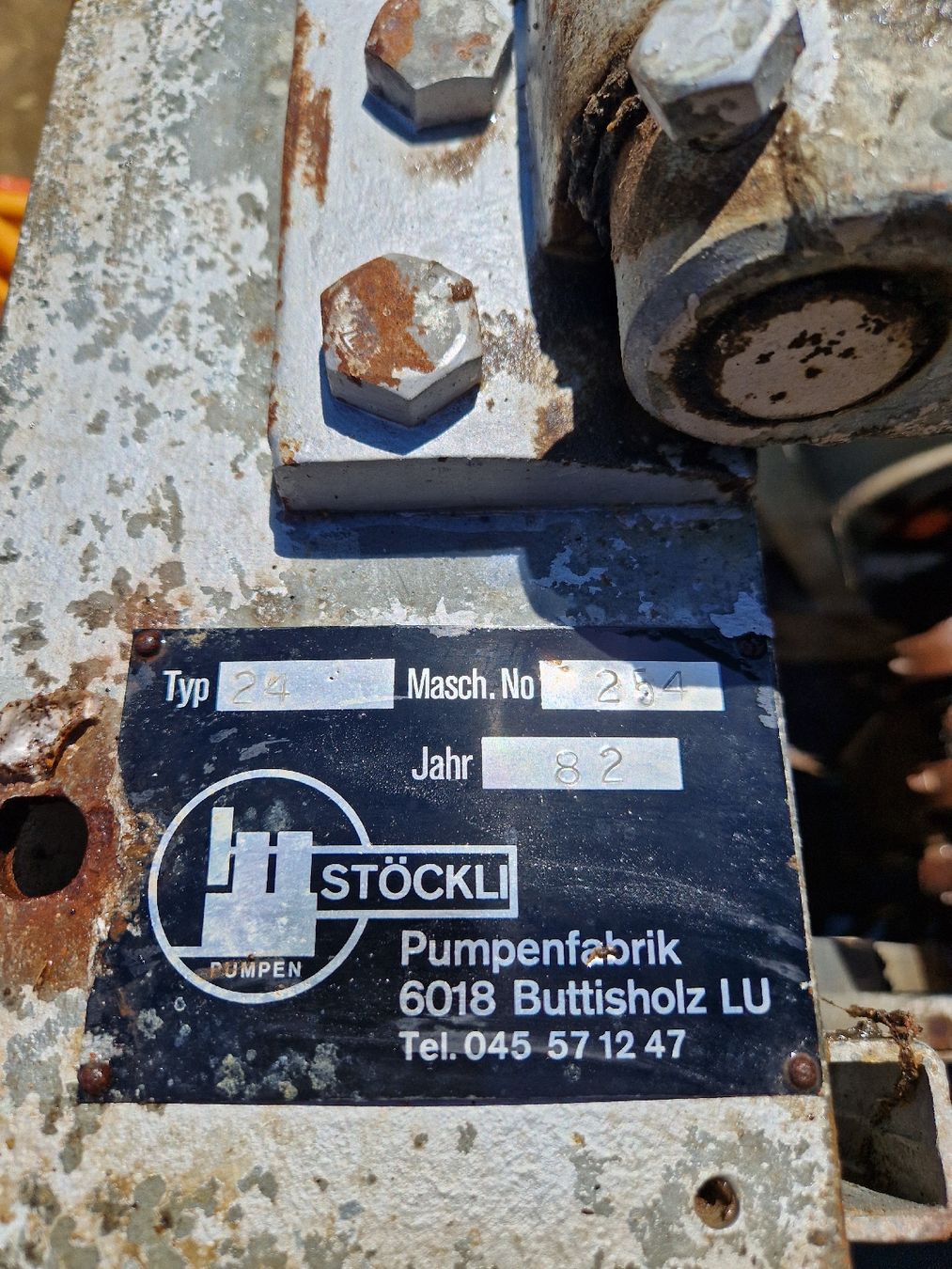 Tutte le macchine: Stöckli Schaufelrührwerk – Usato da Ruswil venduto da Schnouzboudi 2