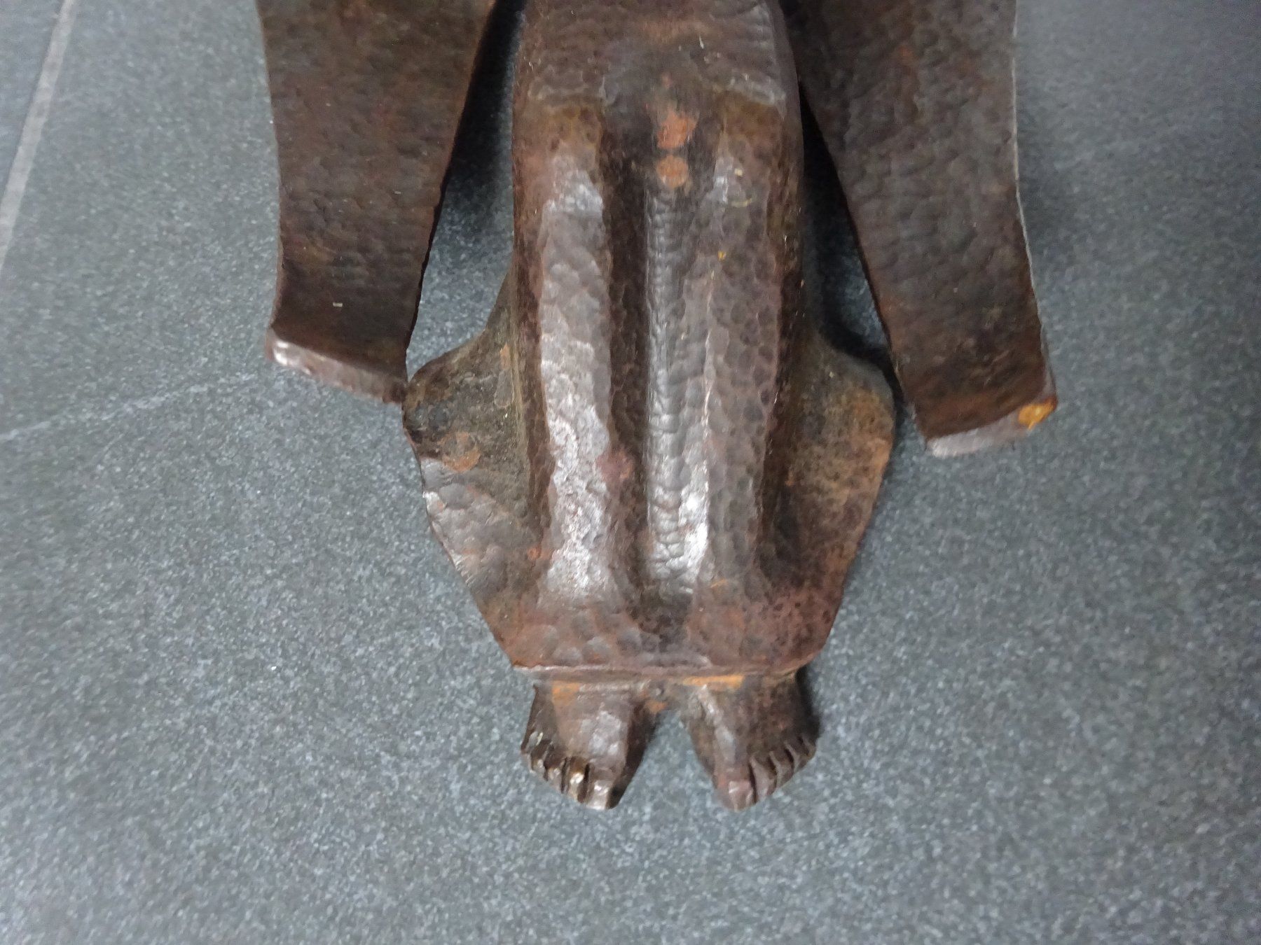 Sculture & Statue: Engel Eisen Krippe – Usato da Esslingen venduto da eintagammeer 7
