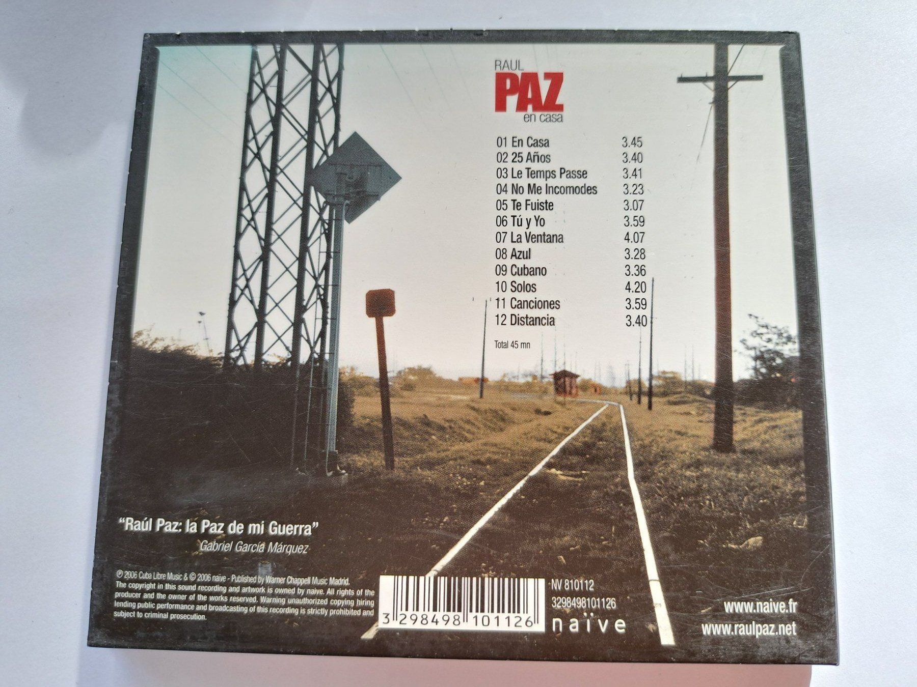 CD: Cd Raul Paz - En Casa – Usato da Pully venduto da bro_n52j 1