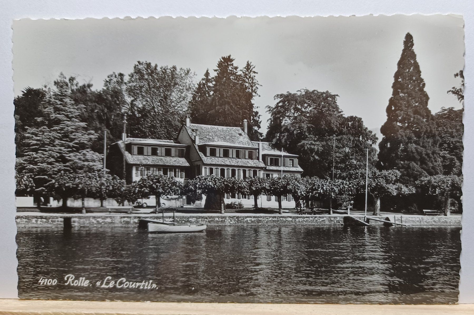 Cartoline postali: No. 4100, Rolle, Le Courtil, 1966 – Usato da Aarau Rohr venduto da mgvw
