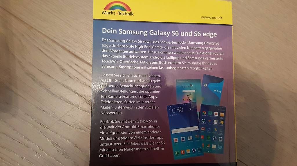 Bücher: Dein Samsung Galaxy S6 und S6 edge +Geschenk – Neu (gemäss Beschreibung) aus Illnau von Buechermaus 1