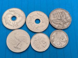 Papua New Guinea circulating coins