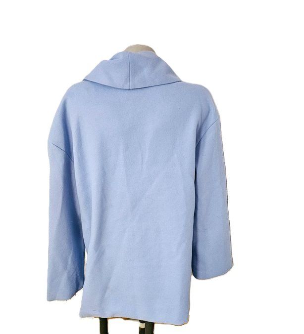 Cappotti: Mantel / Umhang / Cape - Oversize Gr. M blau – Usato da Füllinsdorf venduto da Sunnebliemli7 1