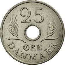 Alle Münzen: 25 Oeren Dänemark 1969 – Neu (gemäss Beschreibung) aus Kriens von TSCH1 1