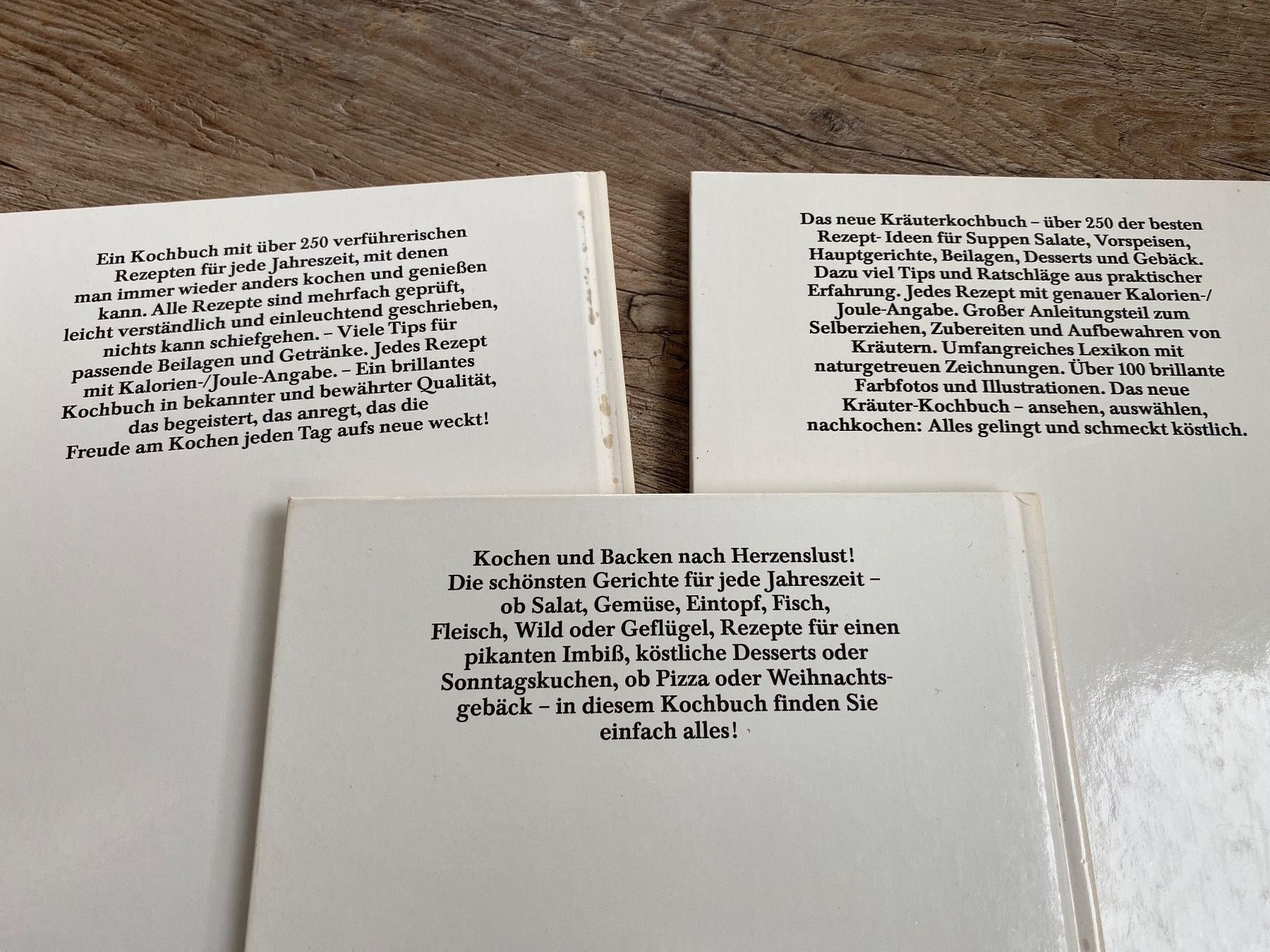 Libri: Kochbuch: 3 x BURDA Backen Fleisch etc – Usato da Rickenbach b. Wil venduto da sunneschii_ 1