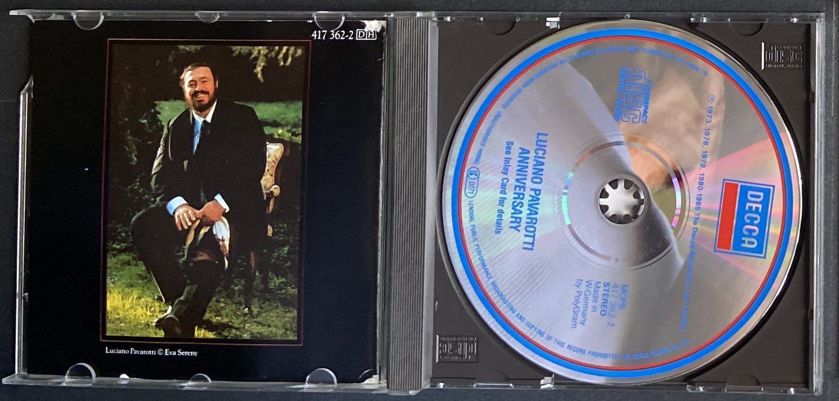 CDs: Klassik CD Pavarotti "Anniversary" – Gebraucht aus Böckten von Hansi36 1