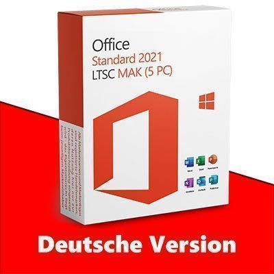 Microsoft Software: Office 2021 Standard (5 PC) - DE – Usato da Vaduz venduto da KeysDistributionGmbH