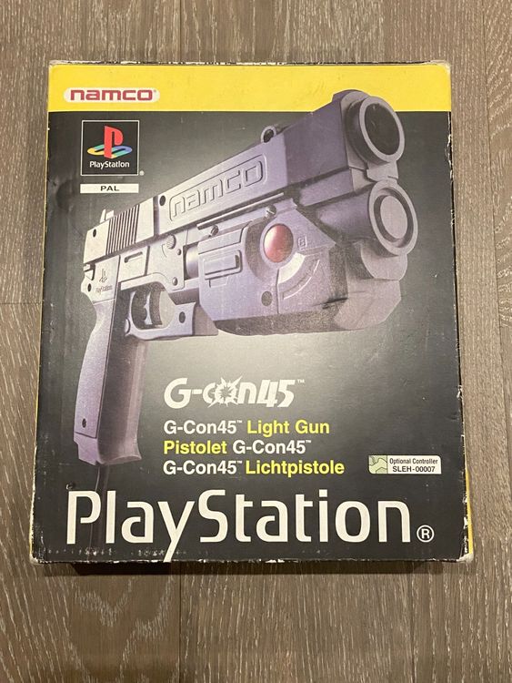 Namco GunCon Light Gun PS1 OVP (Only BOX + White Insert) Kaufen auf