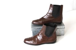 Tod's Damenschuhe Gr. 36,5 - Chelsea / Ankle Boots - braun