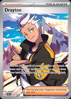 Pokémon Carte collezionabili: Drayton - Pokémon TCG - SSP 232/191 | EN – Nuovo (secondo la descrizione) da Thalwil venduto da ramsey92