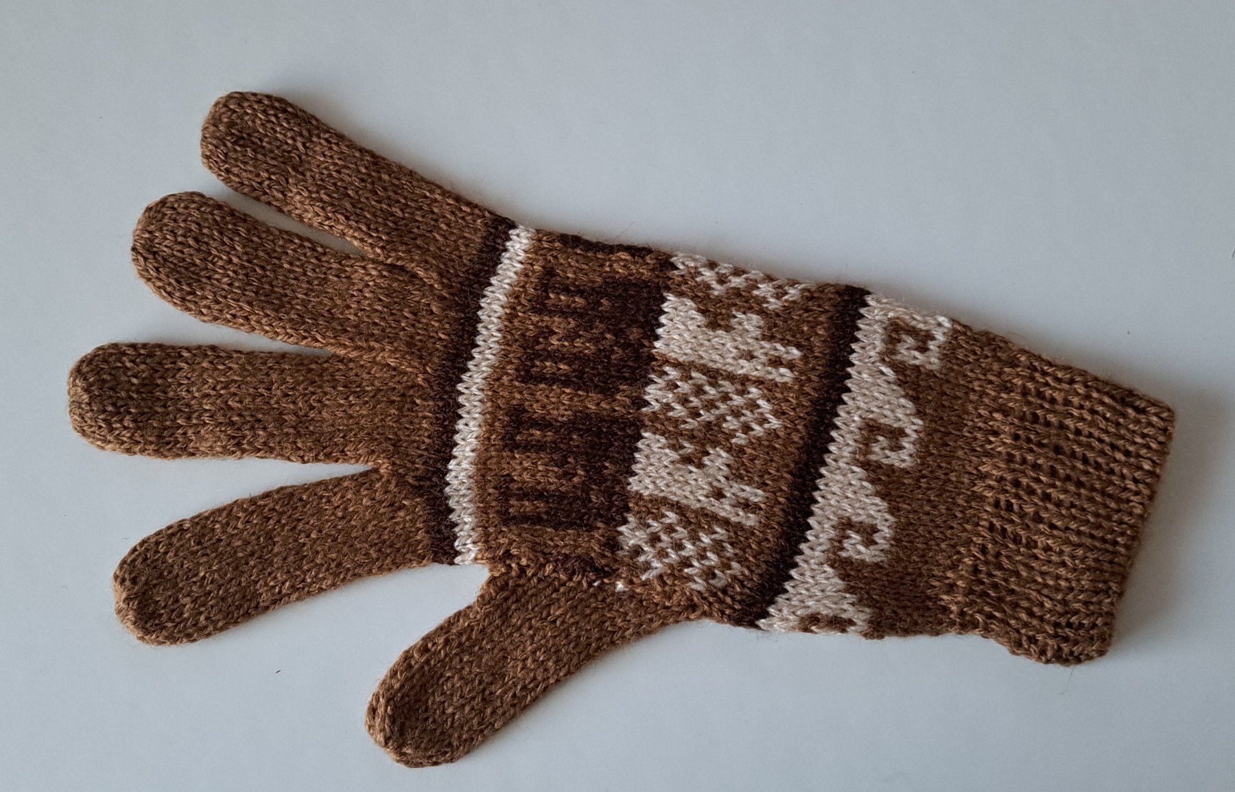 Guanti & manicotti: Alpaka-Handschuhe von Peru_B2 – Nuovo e nell'imballaggio originale da Romanshorn venduto da Octa27 2