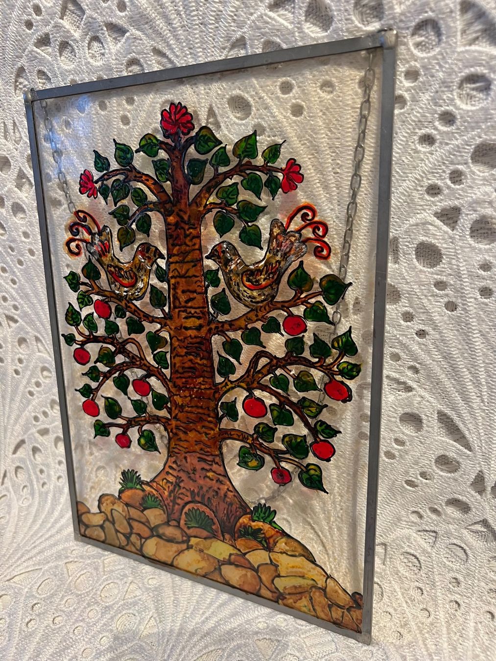 Foto & Immagini: Bleiverglasung Fensterbild Glasmalerei 31cm – Usato da Frenkendorf venduto da Only1 4