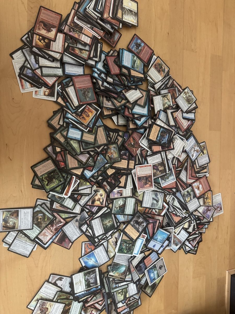 Magic The Gathering Sammelbilder & Trading cards: 2.5 kG alte Magic Karten – Gebraucht aus Zürich von Flo3333