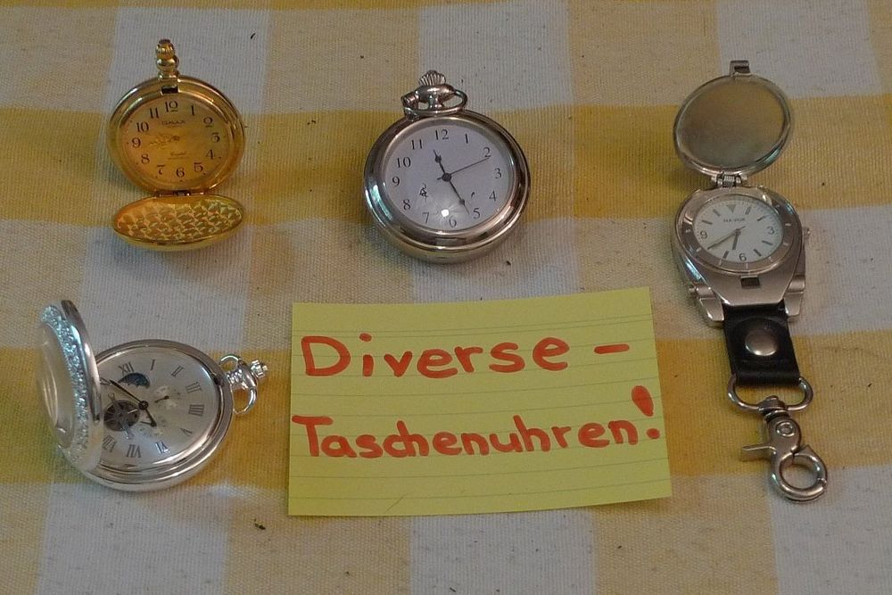 Orologi: Diverse-TASCHENUHREN! – Difettoso da Bern venduto da bn1640