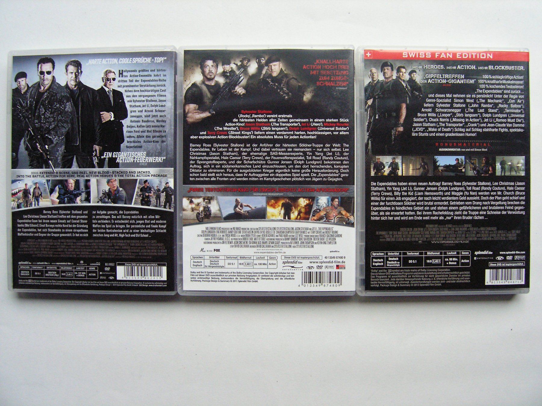 Tous les DVDs: The Expendables DVD Trilogy – D'occasion à Zuzwil SG par vette13 1