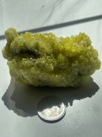Schwefelstufe aus Bolivien ca 300g