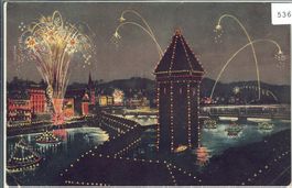 Luzern - Seenachtfest - Fete Venitienne - Litho
