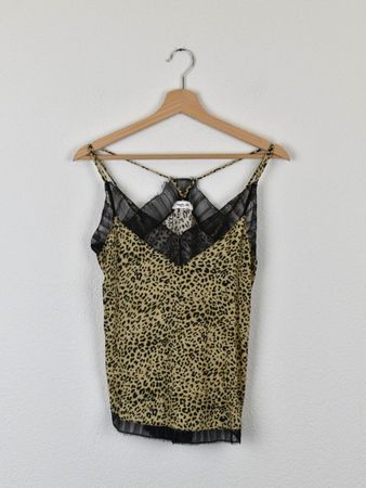 Replay Top, Leoprint, Gr.XS, Viskose