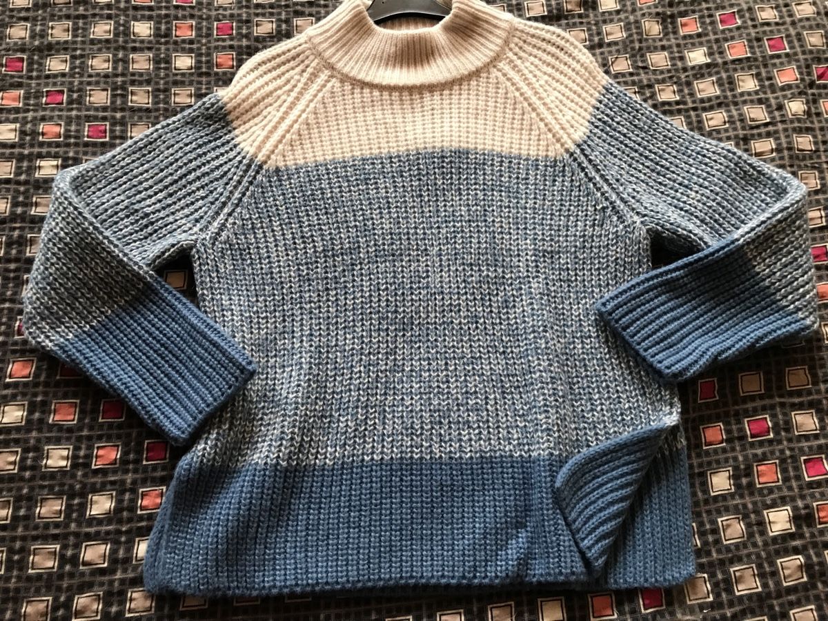 Maglioni & Felpe: Pull LECOMTE col montant bleu/blanc, T. 42 – Nuovo e nell'imballaggio originale da Morges venduto da sandy069 2