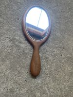 Antiker Handspiegel aus edlem Holz