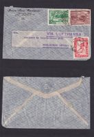 Lufthansa Flugpostbrief Lima / Peru --> Rüti / ZH 24.05.1937