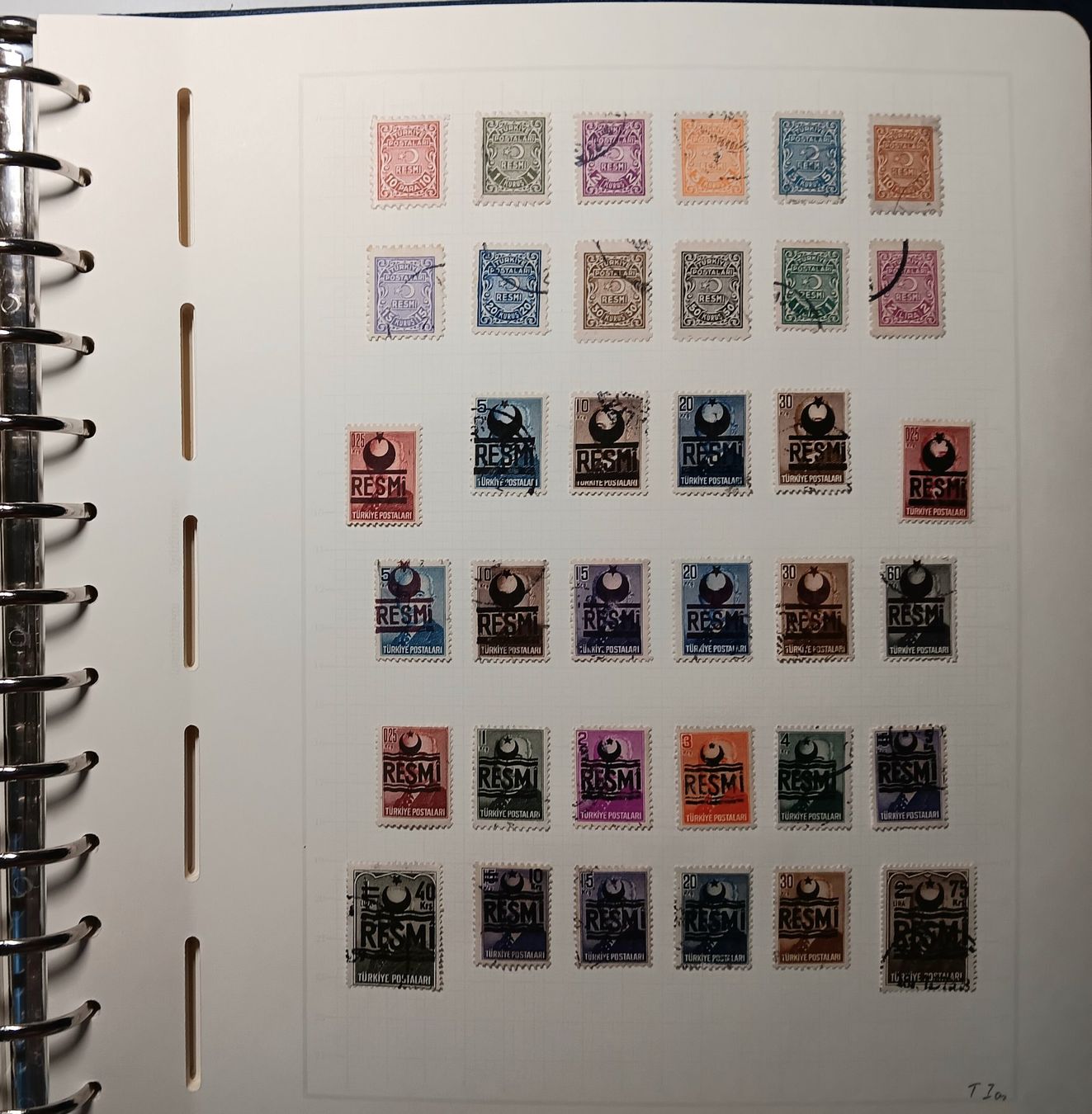 Tutti i francobolli: Türkei Briefmarken Sammlung – Usato da Holderbank AG venduto da DINOS-PHILA 7