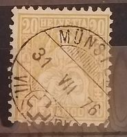 MA483) 32, Sitzende Helvetia Vollstempel MÜNSTER