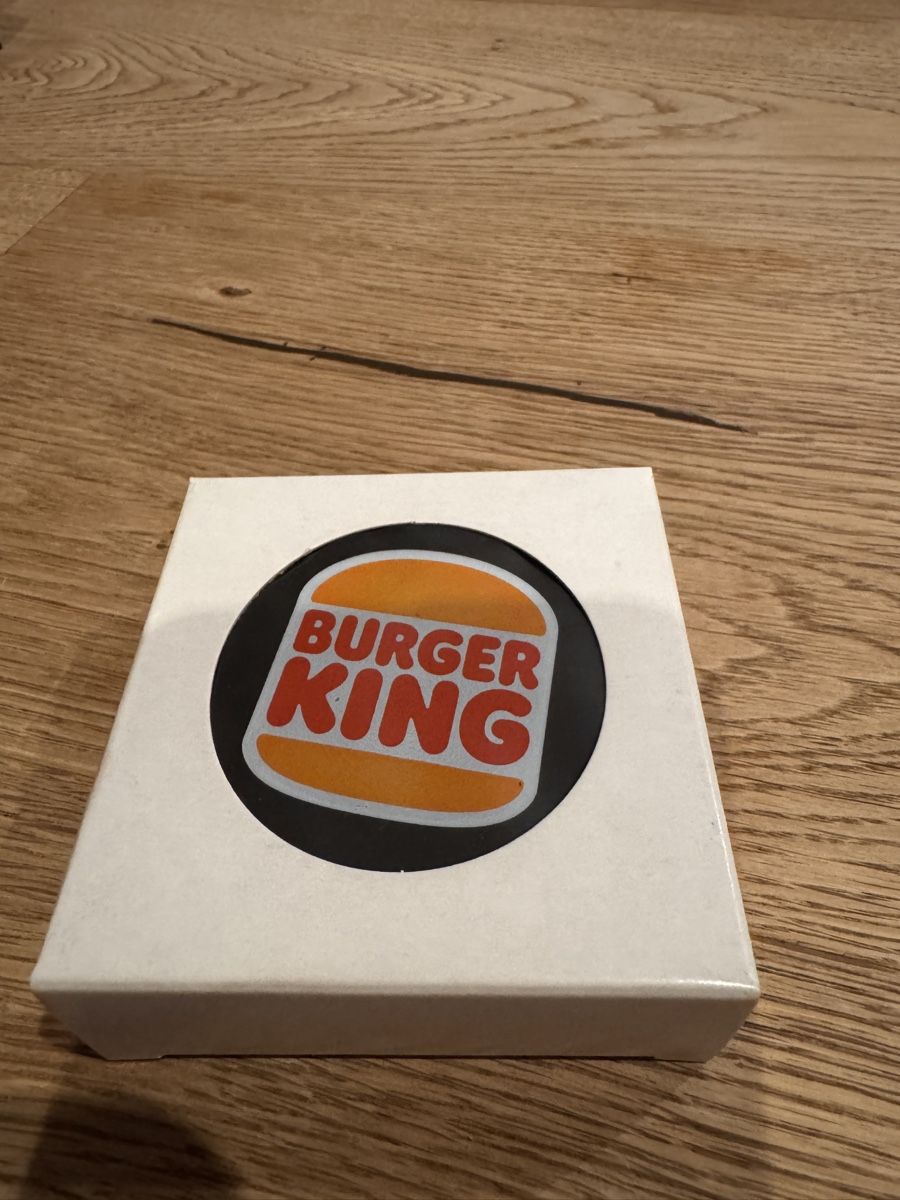 Bälle: HC Lugano Burger King Puck – Neu und originalverpackt aus Lüscherz von Hudere 1