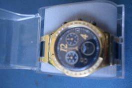 Swatch Dreamnight Yellow neue Batterie montiert.