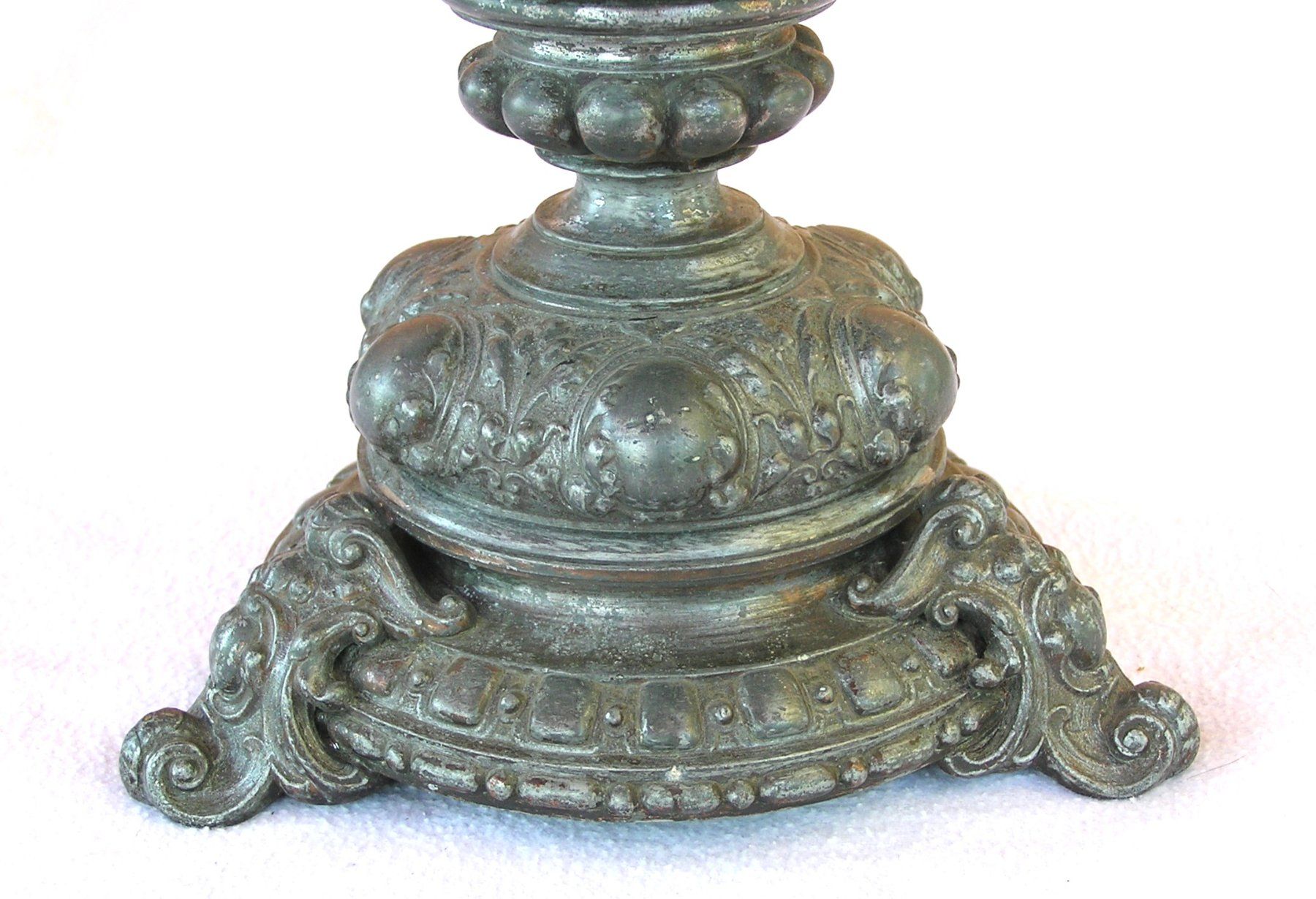 Lampade: GROSSE ANTIKE PETROLEUM LAMPE PETROLLAMPE – Usato da Grenchen venduto da Antique-hunter 3
