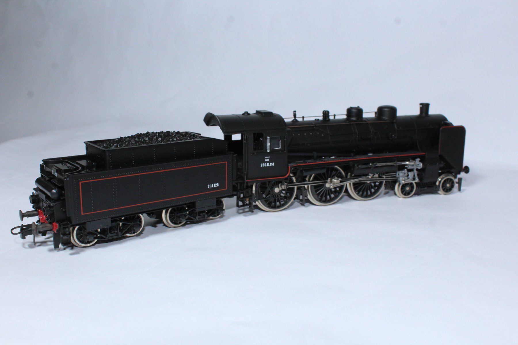 Roco Modellini di ferrovie: Roco, SNCF Dampflok, Serie 230-G – Nuovo (secondo la descrizione) da Siebnen venduto da Loisel9 4