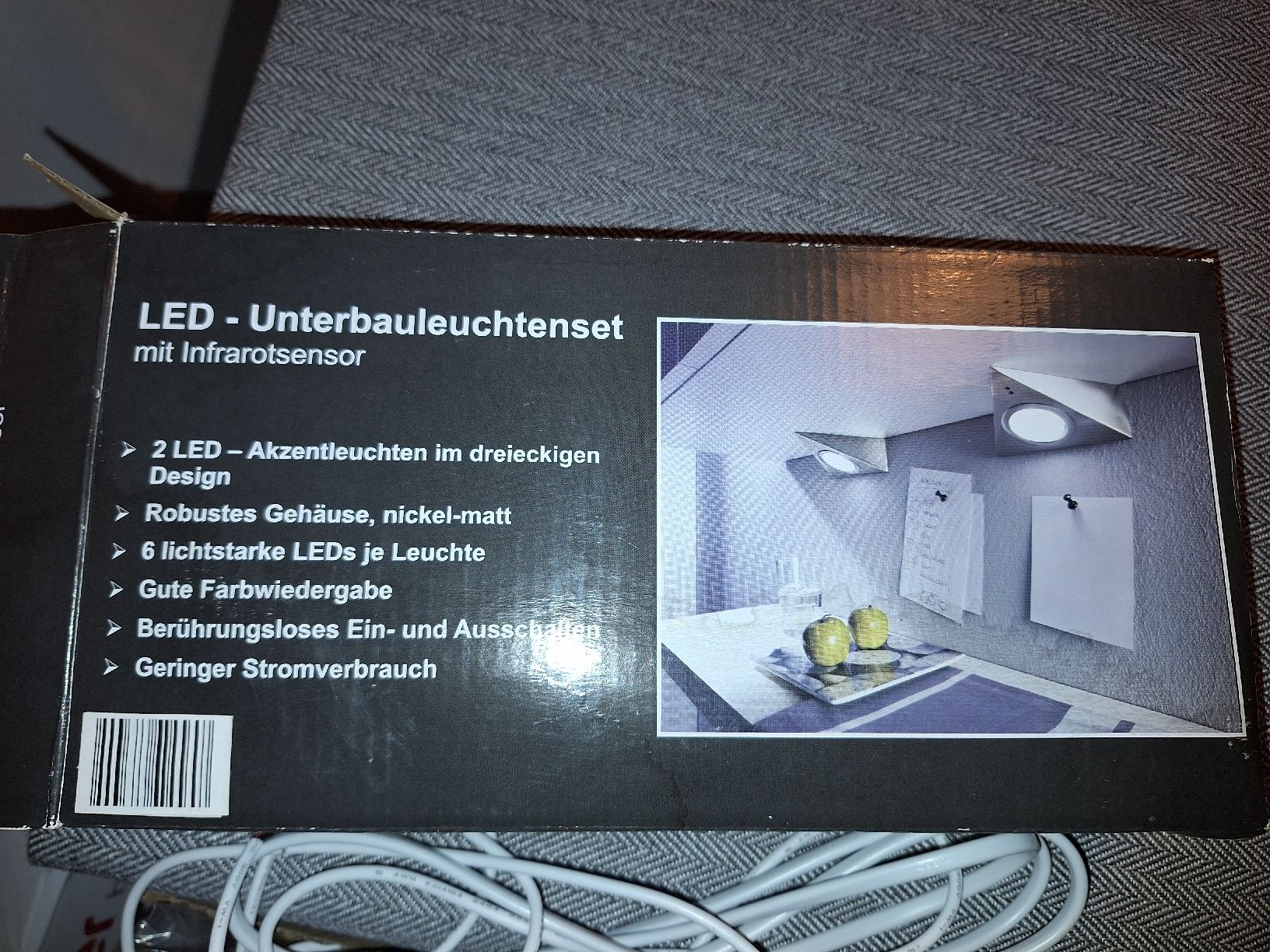 Lampade: LED Unterbauleuchtenset mit Infrarotsensor – Nuovo (secondo la descrizione) da Zürich venduto da rotezora67