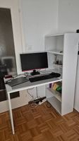 A vendre bureau blanc avec étagères