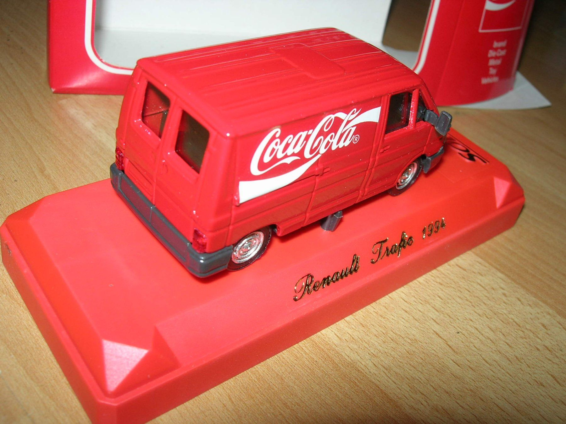 Renault Modellini d'auto: Renault Trafic 1994 Coca-Cola  * Solido 1:43 – Nuovo e nell'imballaggio originale da Hornussen venduto da Amw 3
