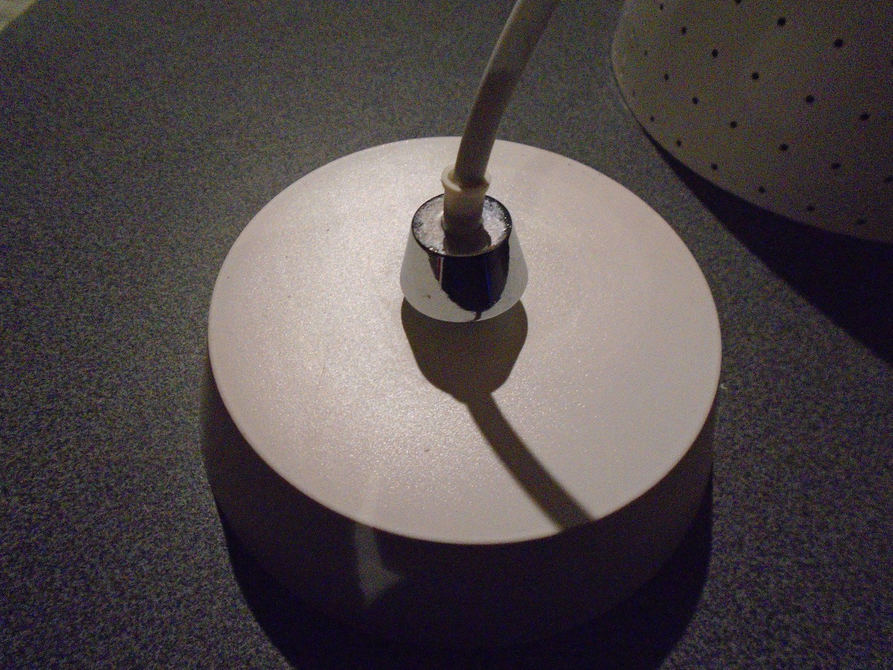Lampadari & plafoniere: Decken - Leuchte/ Lampe weiss/Lochmuster – Usato da Zürich venduto da abraxas1291 1