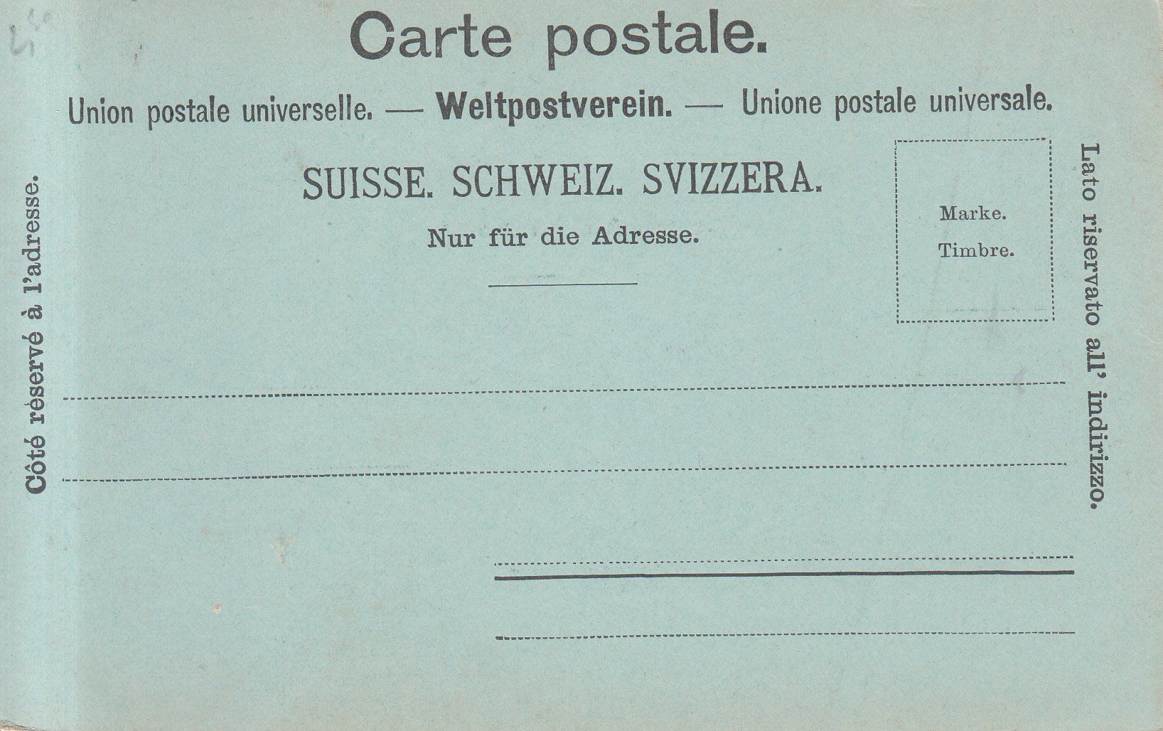 Cartoline postali: Fribourg 1915 – Usato da Bürglen TG venduto da StampGraf 1